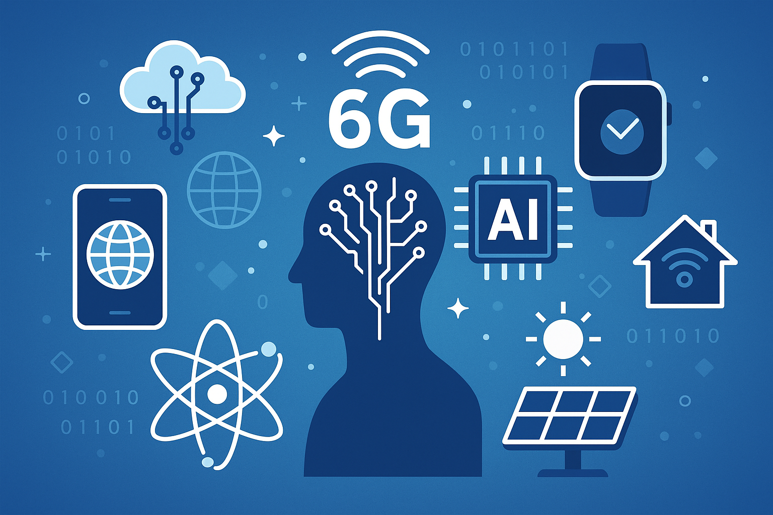 नई तकनीक अपडेट 2025: जानिए लेटेस्ट टेक ट्रेंड्स, 6G, स्मार्ट डिवाइसेज और AI की दुनिया में क्या है नया