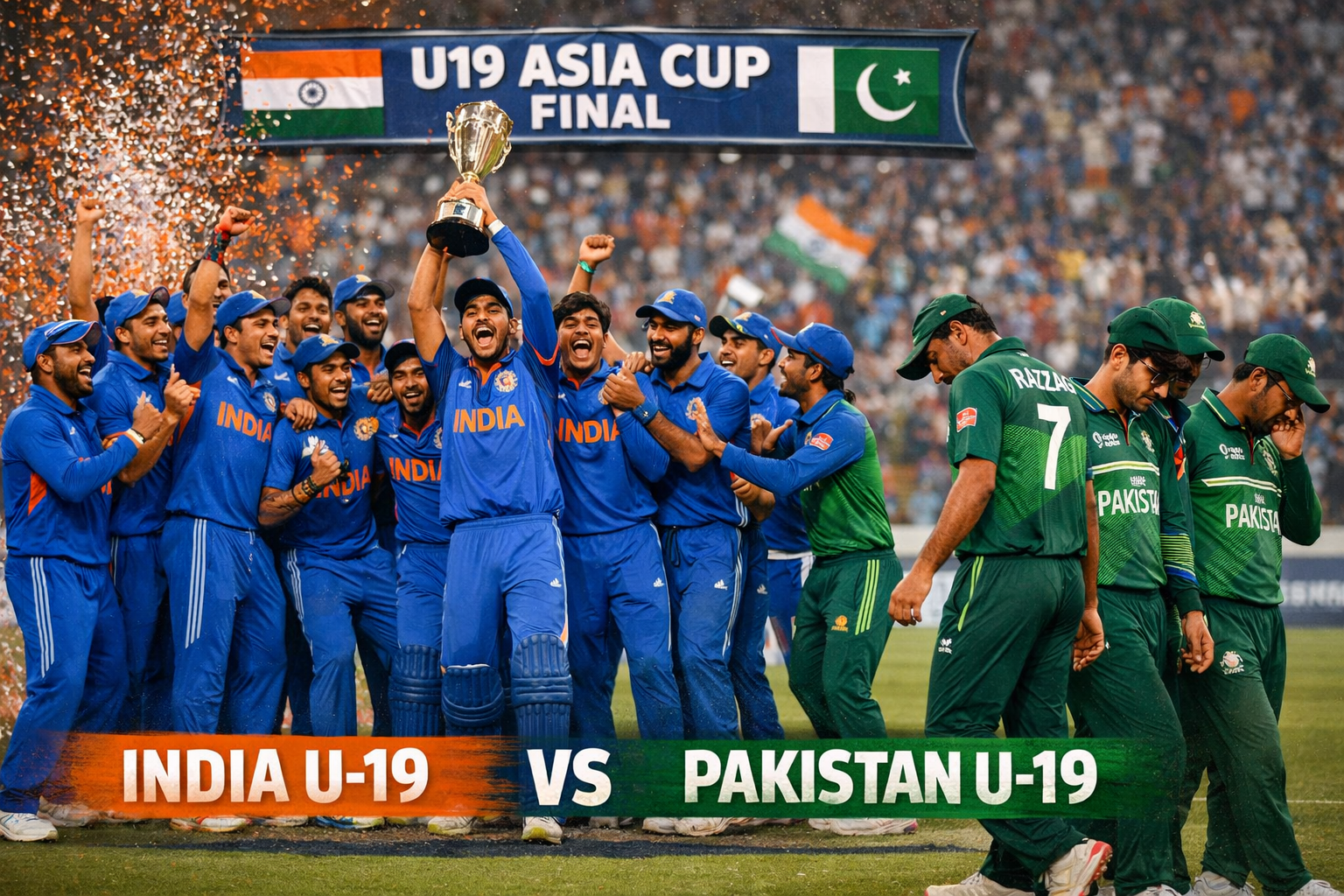India U-19 vs Pakistan U-19 Final: कौन बनेगा एशिया कप चैंपियन? | U19 Asia Cup 2025
